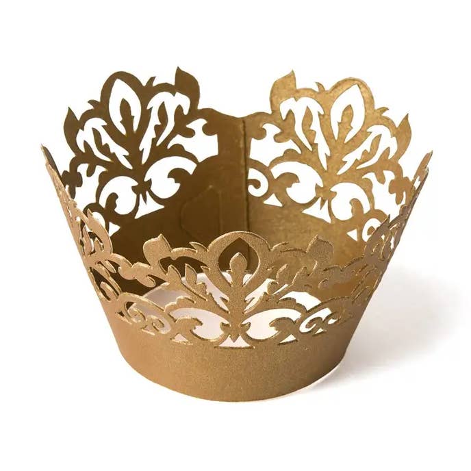 Weddingstar Inc. - Wholesale Cupcake/muffin liner - Classic Damask Filigree Paper Cupcake Wrappers (12)0