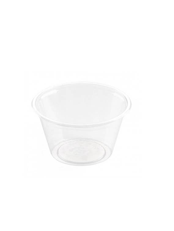 PLA Transparent Condiment Cup 120 Ml - 250 pieces for wholesale by Gradisco