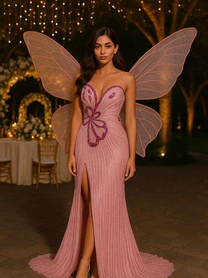 La Veneto - Wholesale Dress - Women's - Couture beaded dress 5