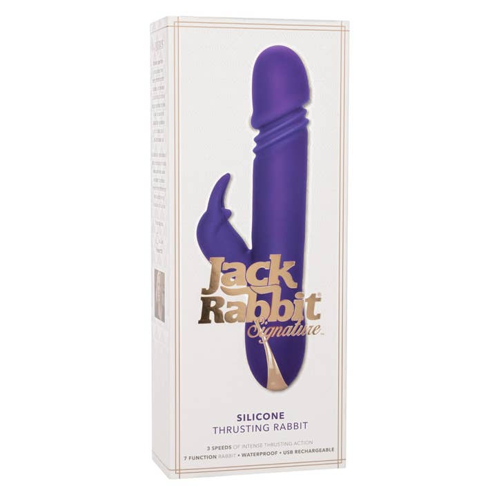 CalExotics - Wholesale Sex Toy - Jack Rabbit® Signature Silicone Thrusting Rabbit1