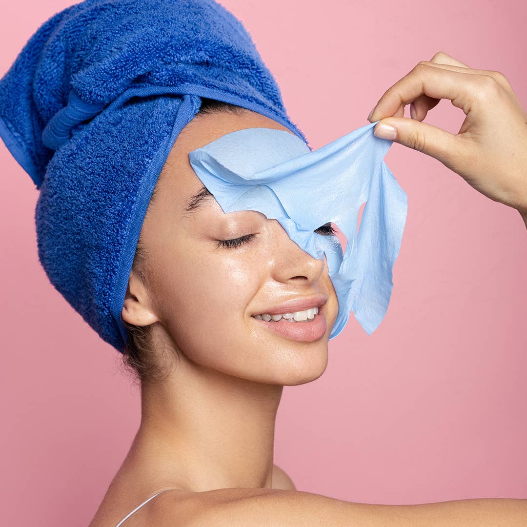 Vitamasques US - Wholesale Skincare Face Mask - Sapphire Face Sheet Mask