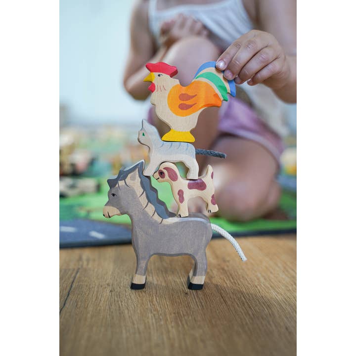 Goki America - Wholesale Wood Toy - Kids - Rooster - Holztiger