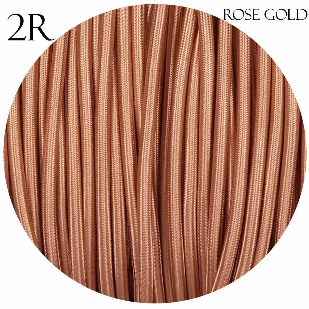 Ledsone - Wholesale Craft Supplies - 2 Core Braided Fabric Twisted and Round Cable Lighting Flex43