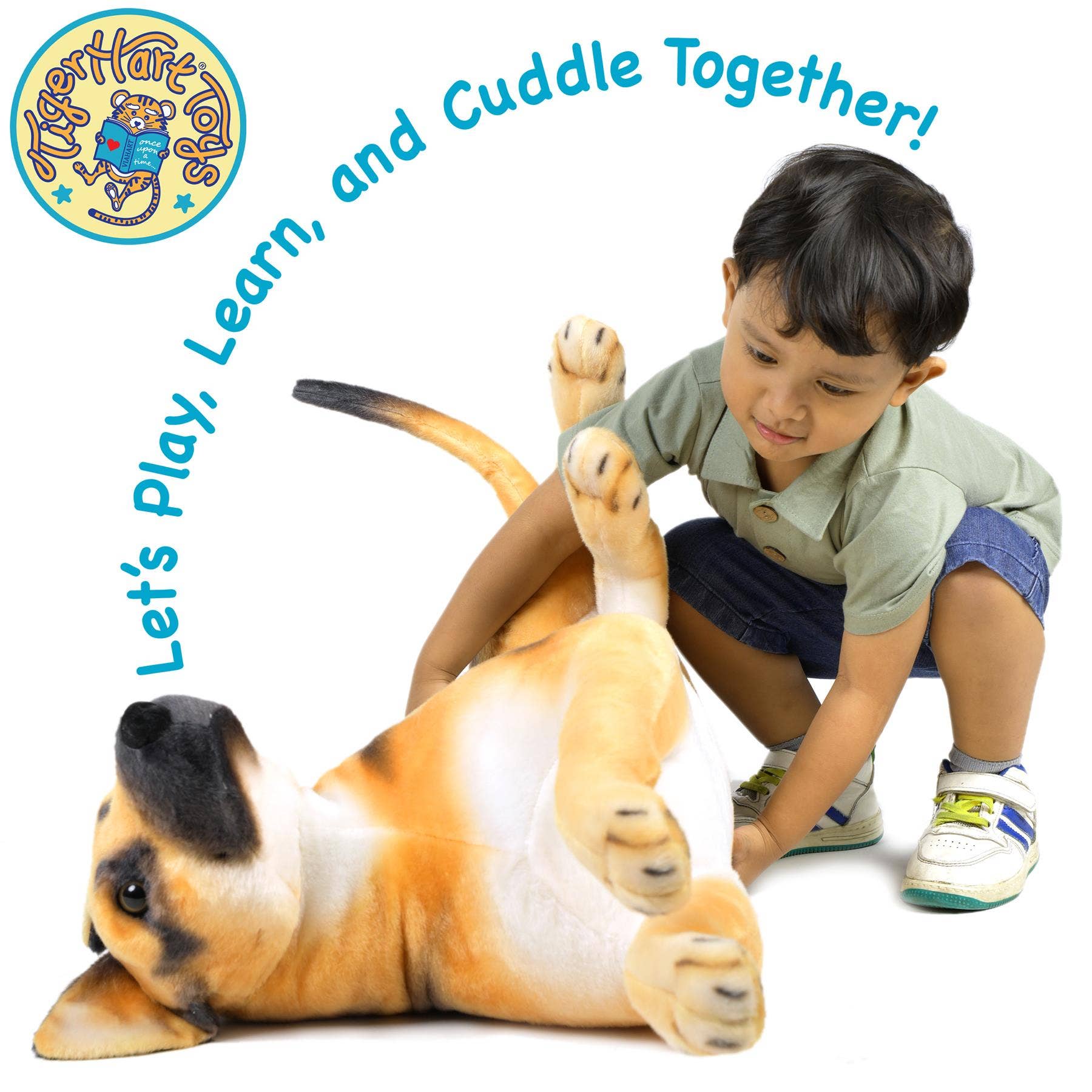 VIAHART Toy Co. - Wholesale Stuffed/Plush Toy - Kids & Baby - Hilde The German Shepherd | 34 Inch Stuffed Animal Plush5