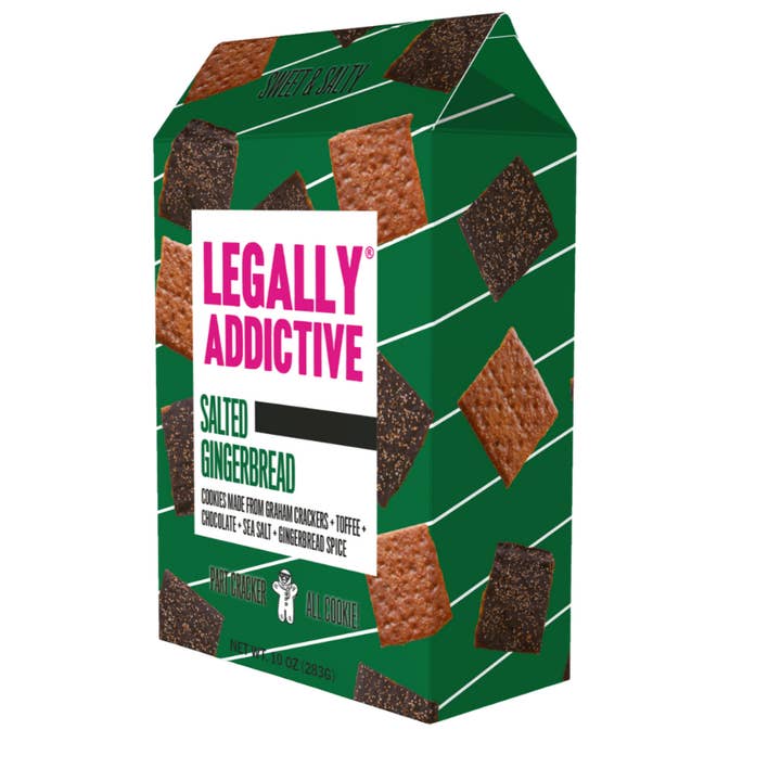 Legally Addictive Foods - Wholesale Cookie - Salted Gingerbread Box2