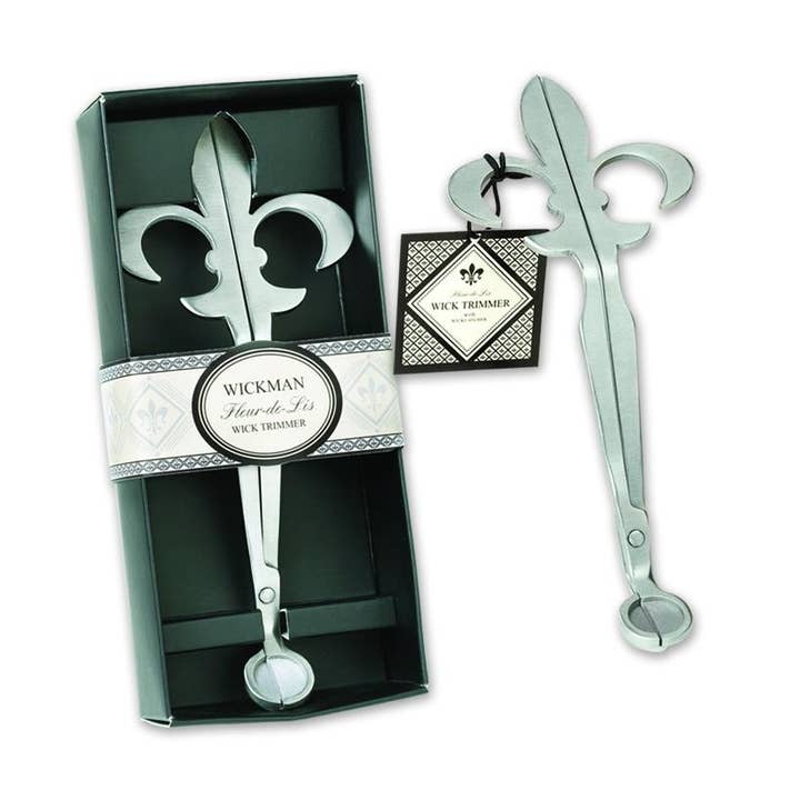 Wickman Products - Wholesale Wick Trimmer - Fleur De Lis Wick Trimmer