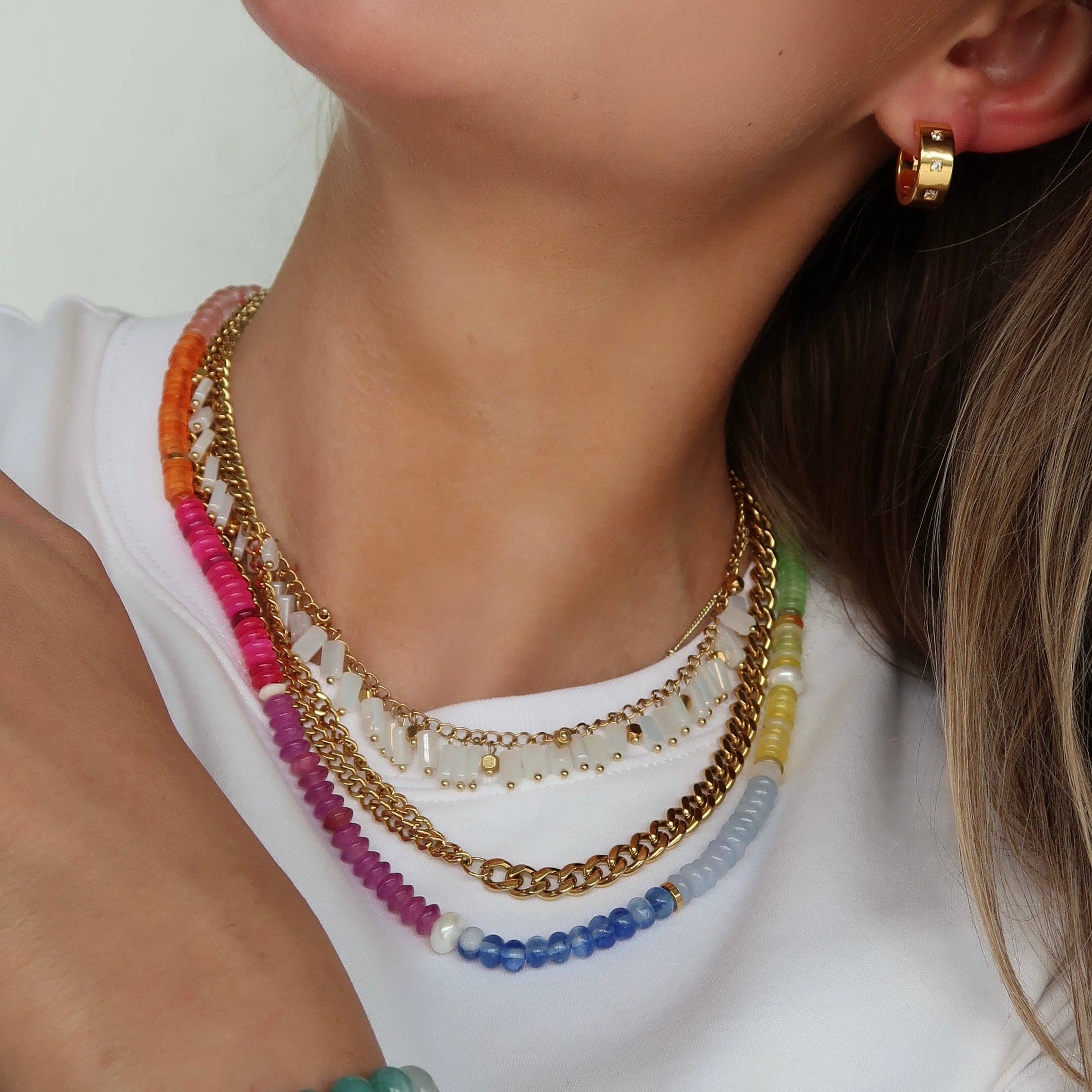 Namaste Jewelry - Wholesale Pendant/Charm Necklace - Mandy Beaded Necklace3