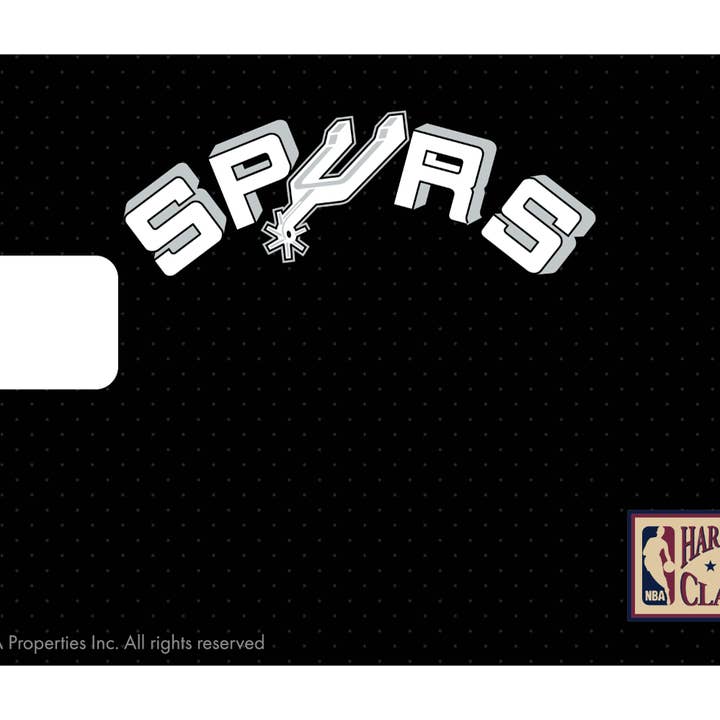 CUCU Covers - Wholesale Phone & Laptop Stickers - San Antonio Spurs: Away Hardwood Classics