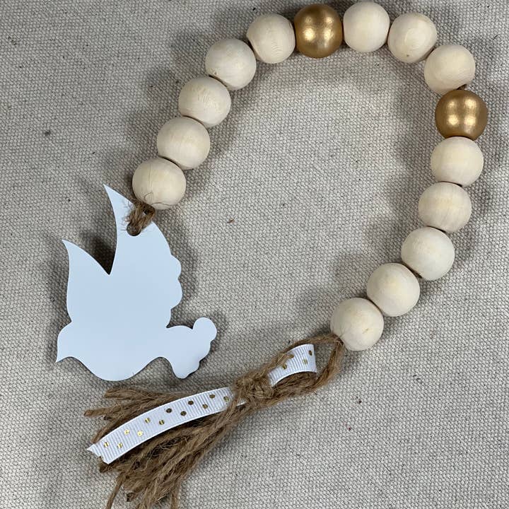 Guirlande de perles en forme de tourterelle pour la vente par Thompsons Handmade Country LLC