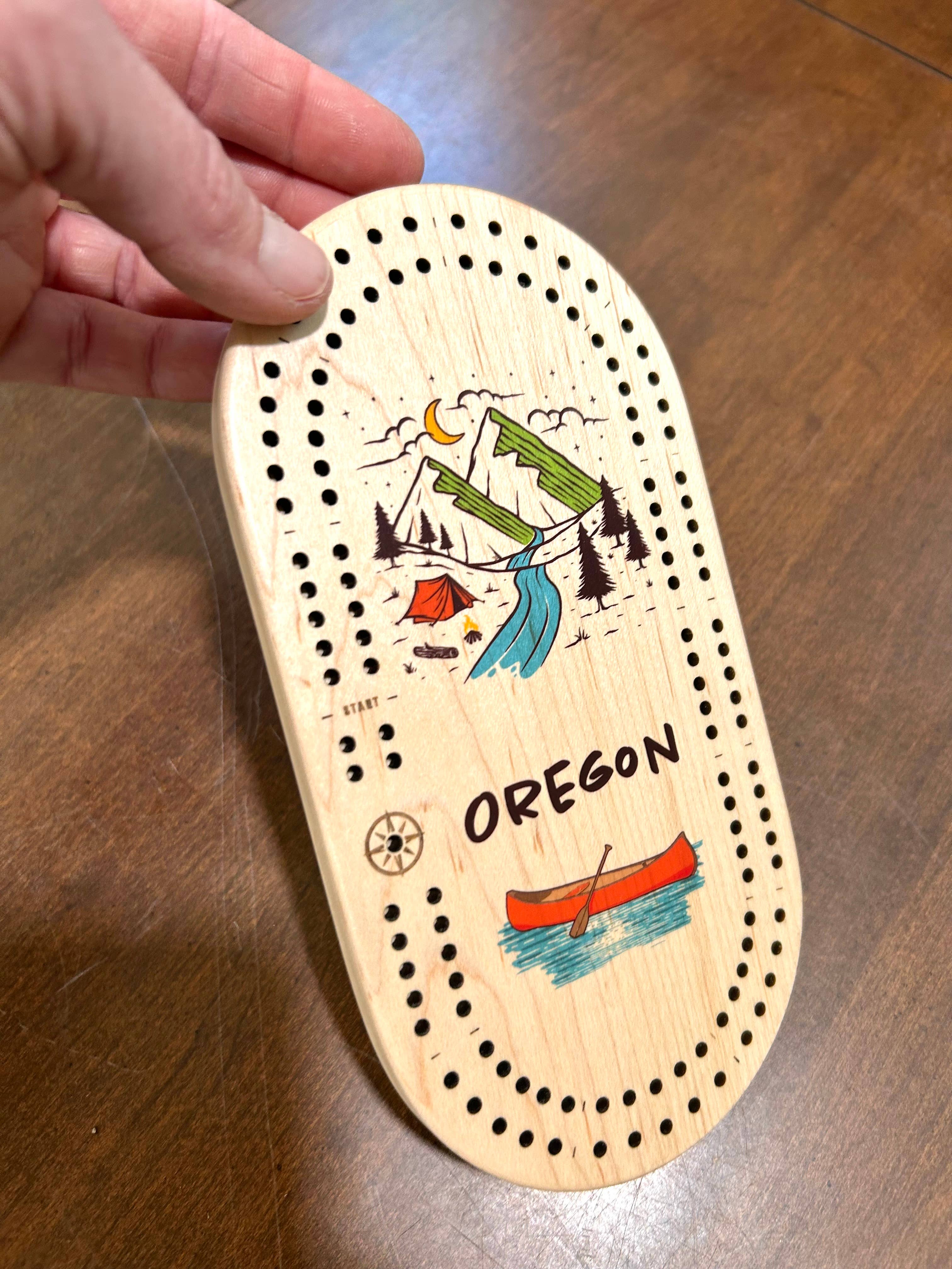 Cast & Carve - Wholesale Bordspel - Deluxe Wildlife Mini-wiegplank met aangepaste haringen1