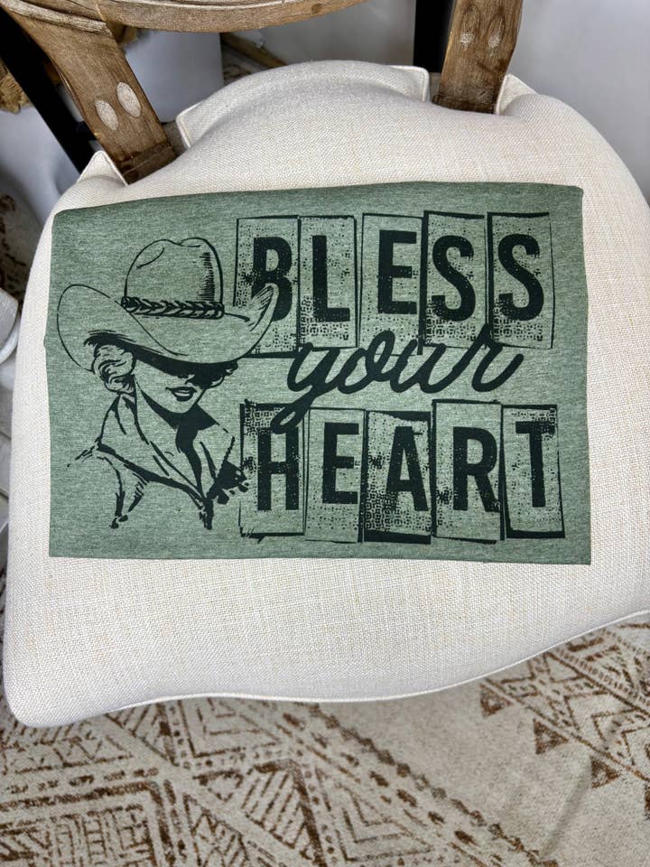 Bénis ton cœur (T-shirt en sublimation Gildan) pour la vente par 1/2 Penny Wholesale