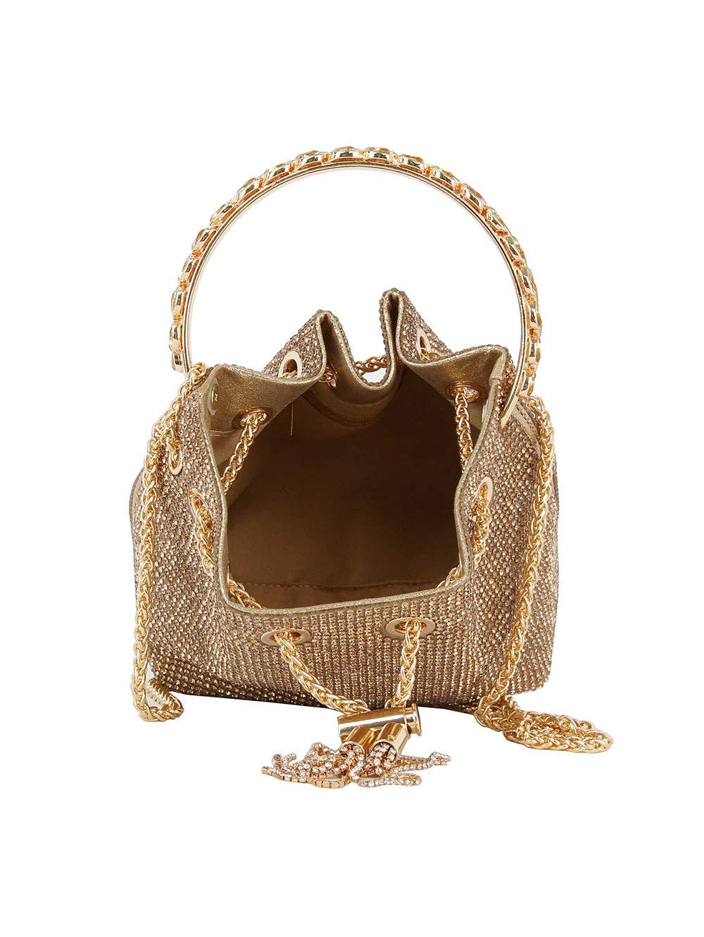 Handbag Factory Corp - Wholesale Clutch Bag - Women's - Rhinestone covered petite evening bag3