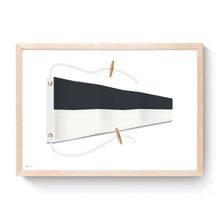 Roo Kee Roo - Wholesale Art Print - Nautical Flag VI Art Print1