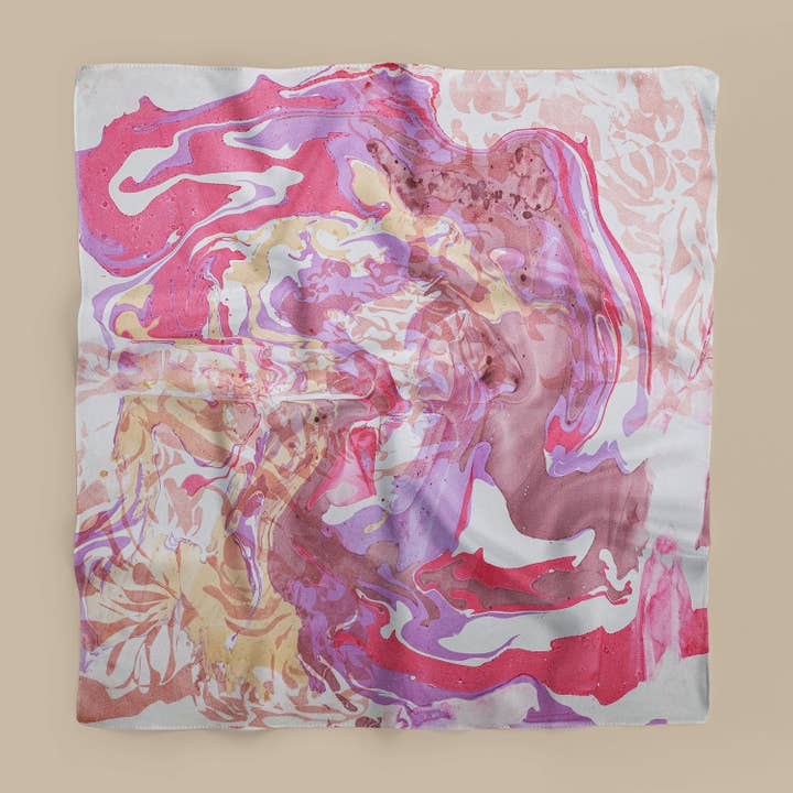 Zon in de woestijn Foulard voor wholesale door Nicole Tonetto