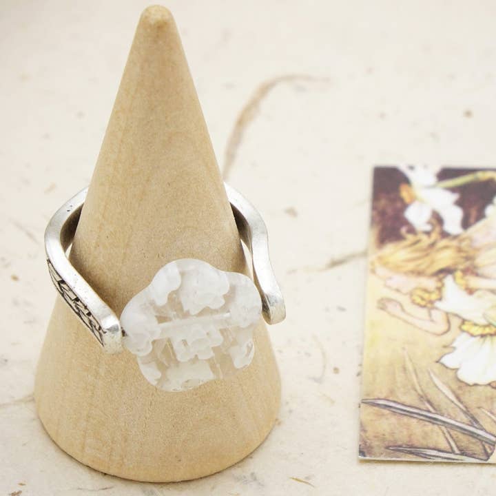 Verna Artisan Works - Wholesale Cocktail/Statement Ring - Murano-Style Millefiori Glass Flower Rings6