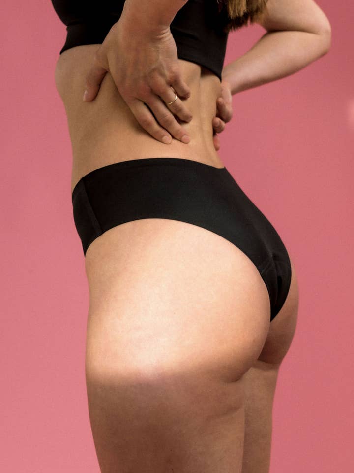 Period Underwear- Cheeky - Black for wholesale by Dais Group GmbH