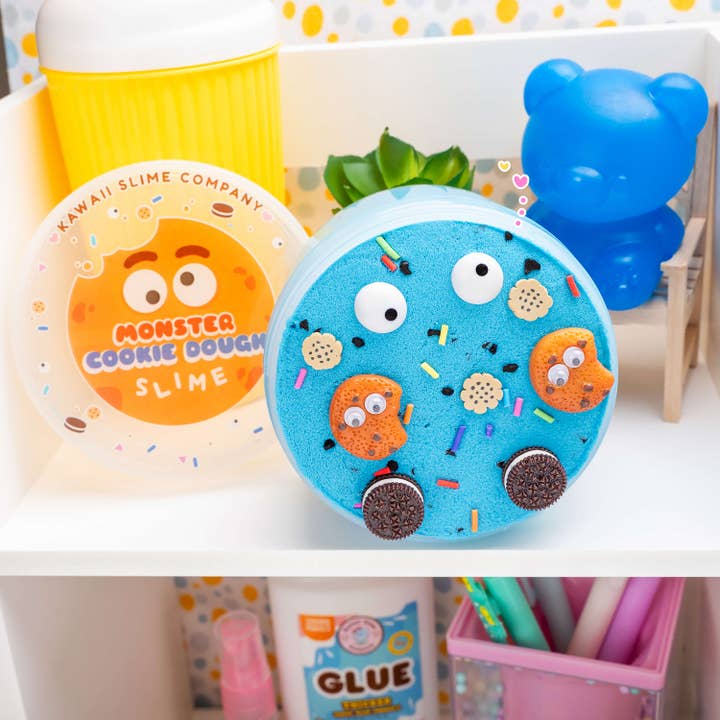 Kawaii Slime Company - Wholesale Putty/Slime - Kids - Monster Cookie Dough Slime (4pcs/case)3