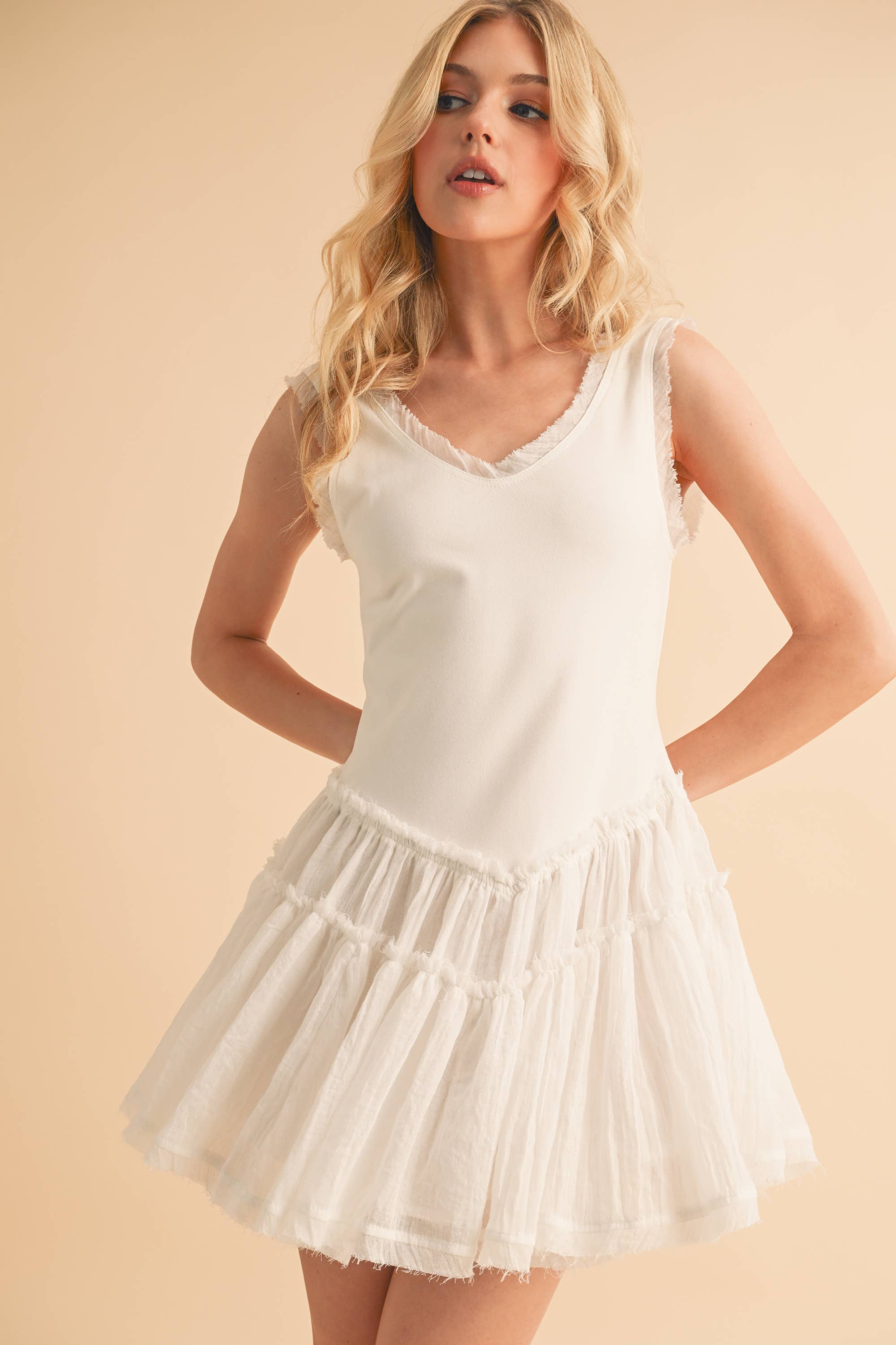 AEMI + CO – wholesale Dress – Women's – 4216FK Love Drop Waist Dress16