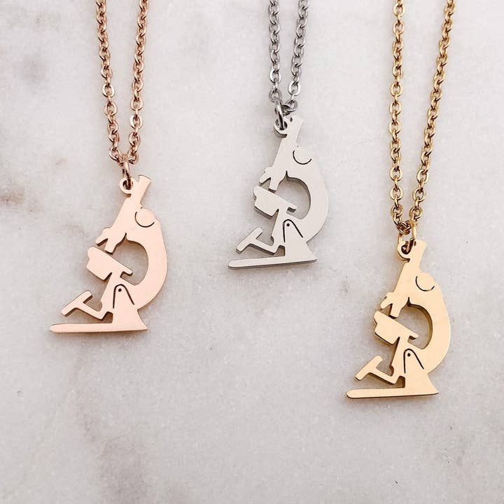 Collier Microscope pour la vente par Ad Astra Boutique