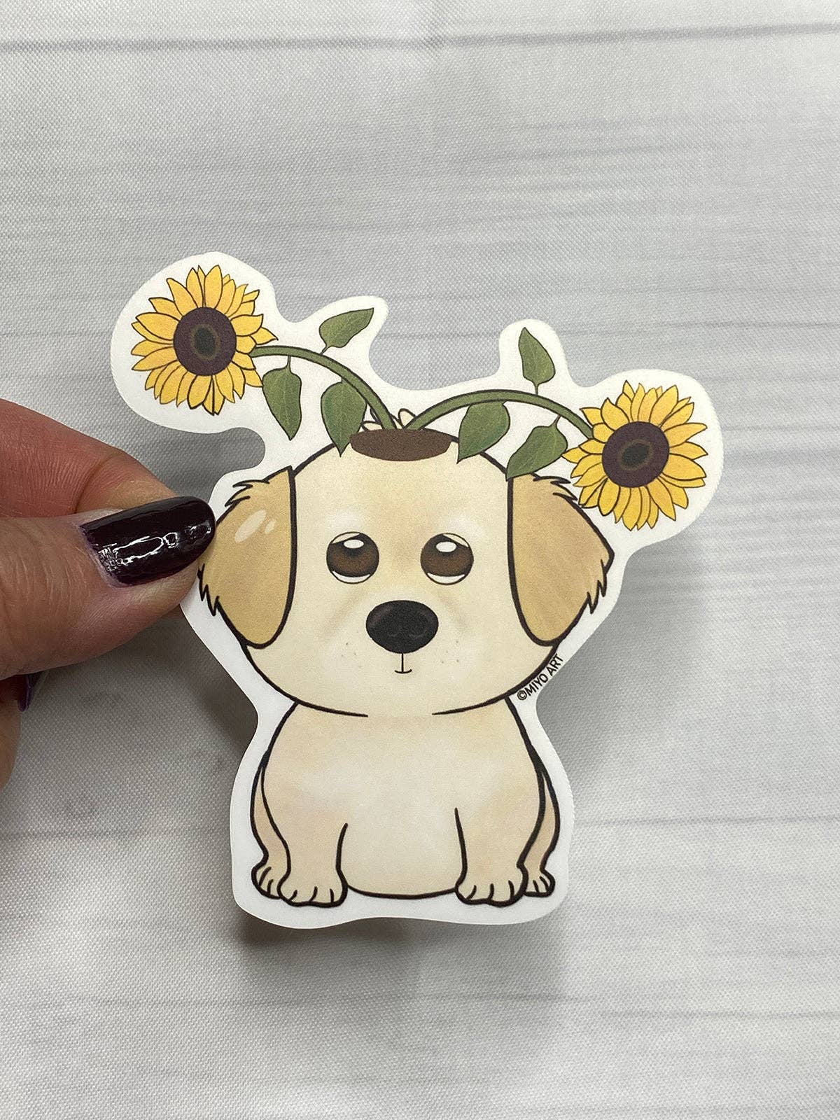 Miyo Art Design - Wholesale Sticker - Dogs of Spring Vinyl Sticker Set of 58