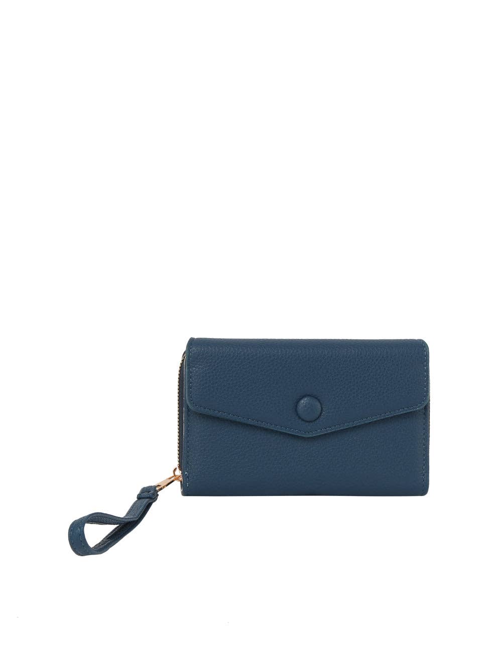 Handbag Factory Corp - Wholesale Wallet - Women's - Button detailed trifold wallet2