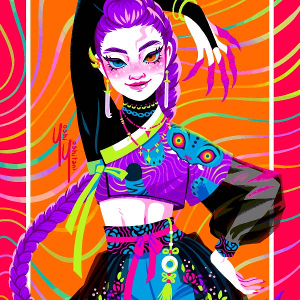 Chasseurs de Démons KPop - Trio de Mini Impressions pour la vente par Yoshi Yoshitani LLC