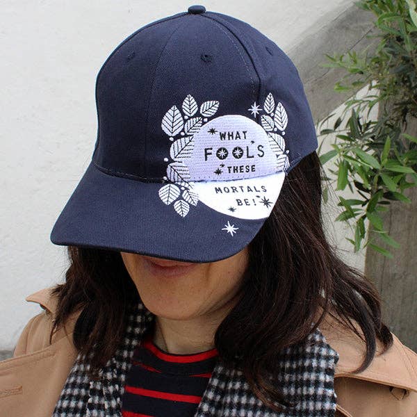 A Midsummer Night's Dream Baseball Cap (What Fools) for wholesale by The Globe Shop