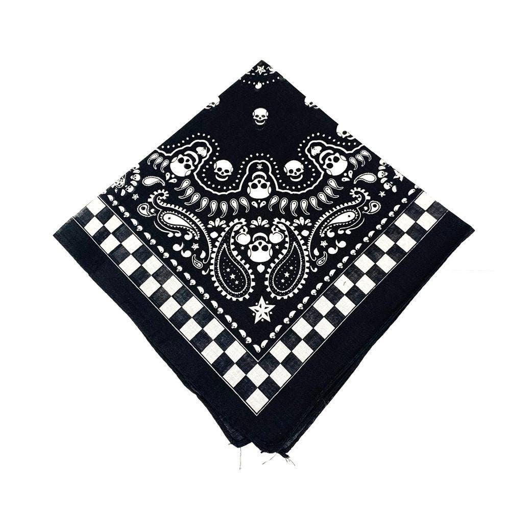 Stylex Party - Vente Bandana – femme - Écharpes Bandana Funky Design Paisley Headband29