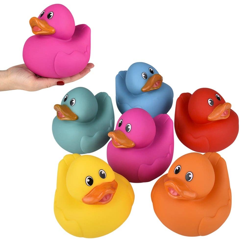 La Luna Bella - Toys - Wholesale Classic Toy - Kids - BIG SQUEAKING RUBBER DUCKY 5.5" - LLB kids toys0