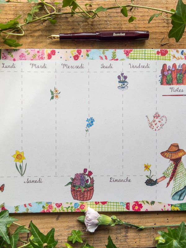 Wekelijkse planner lente (uitverkoop) voor wholesale door CAROFROMWOODLAND