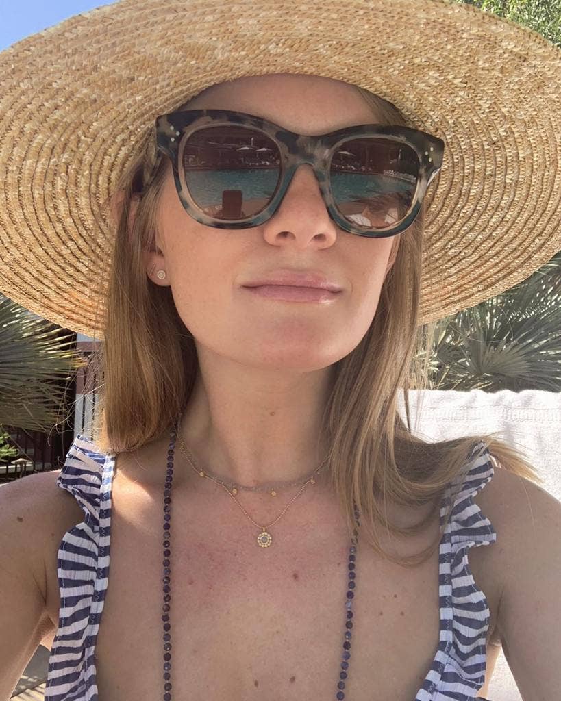 gold & gray - Wholesale Pendant/Charm Necklace - Turquoise Flower Pendant Necklace3