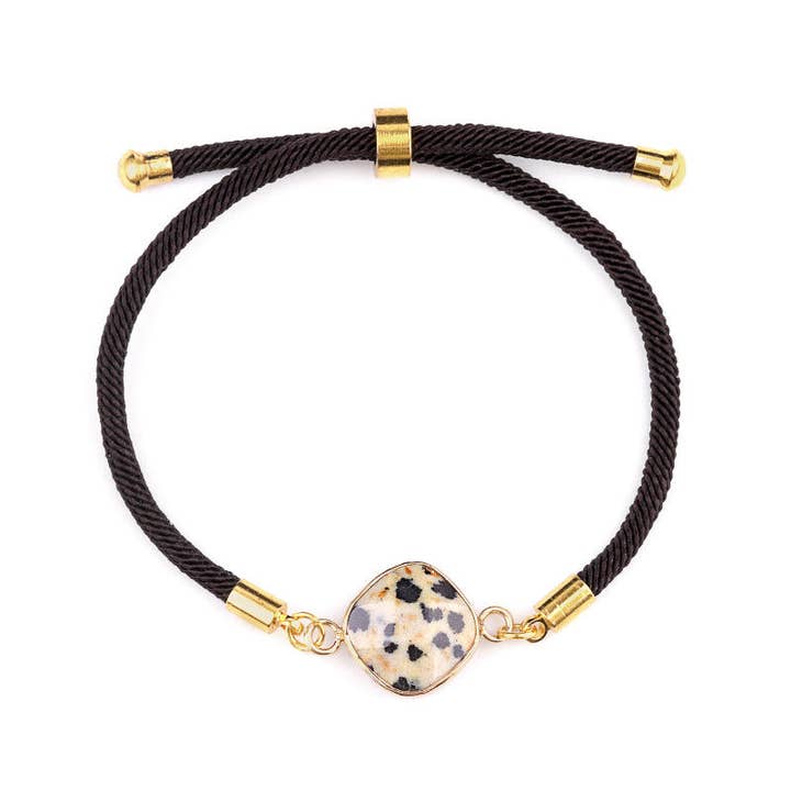 Artisans de Madagascar - Wholesale Charm/Dangle Bracelet - Faceted Square Medallion Bracelets9