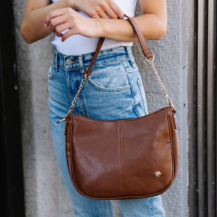 modern and chic - Vente Sac à bandoulière – femme - Sac à main Marissa Crossbody Saddle0