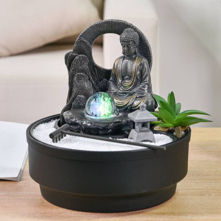 Zen'Arome - Wholesale Decorative Tabletop Object - Zen Garden Fountain — Sumana