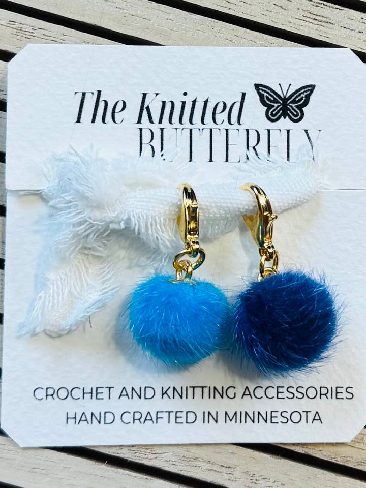 Truffula bleu pour la vente par The Knitted Butterfly