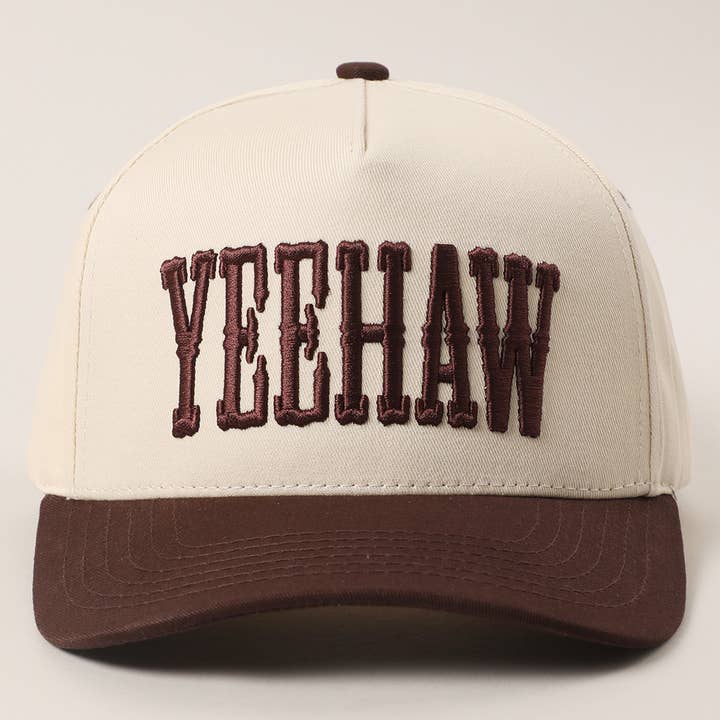 Fashion City - Wholesale Trucker Hat - Unisex -
YEEHAW Two-Tone Embroidered Trucker Hat10