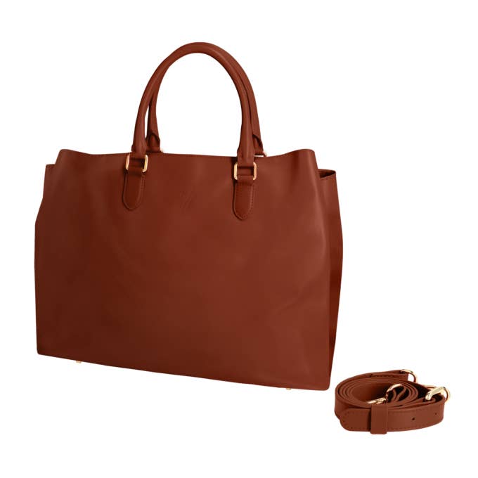 Giulia tidløs håndtaske i læder for engroshandel hos I Sette Giorni