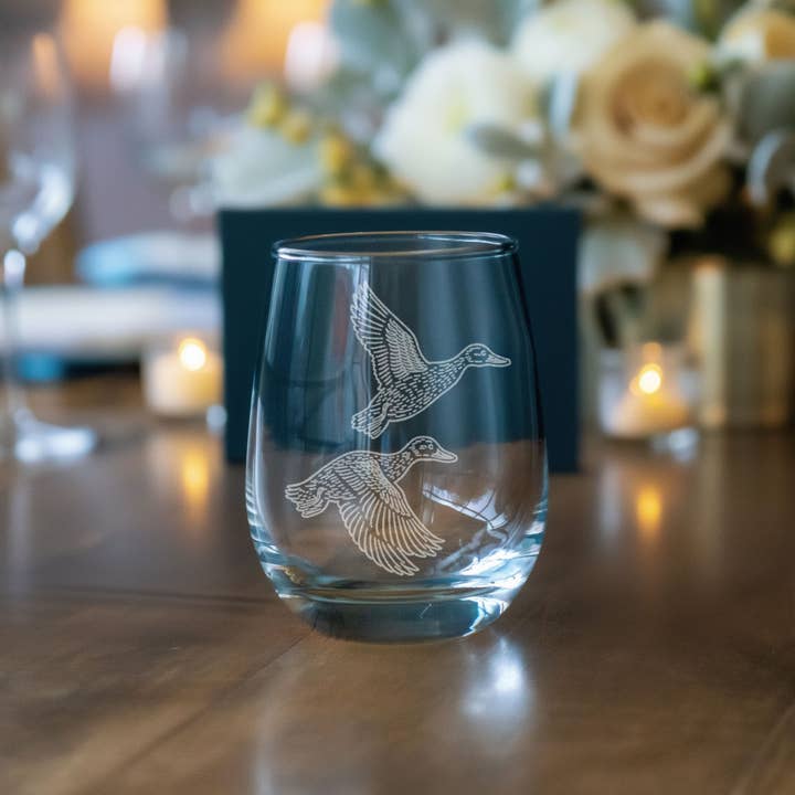 Benoit's Design Co. - Wholesale Cocktail/Liquor Glass - Flying Ducks Drinking Glasses8