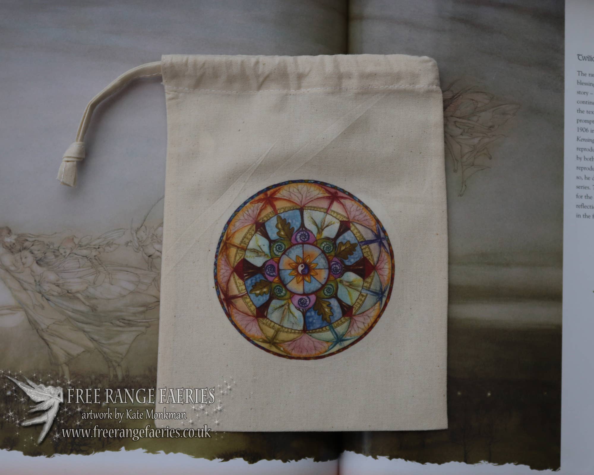 FreeRangeFaeries - Wholesale Pouch - Women's - Lifeline Mandala Tarot Pouch3