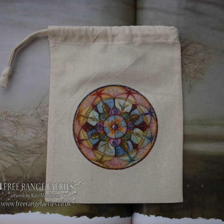 FreeRangeFaeries - Wholesale Pouch - Women's - Lifeline Mandala Tarot Pouch3