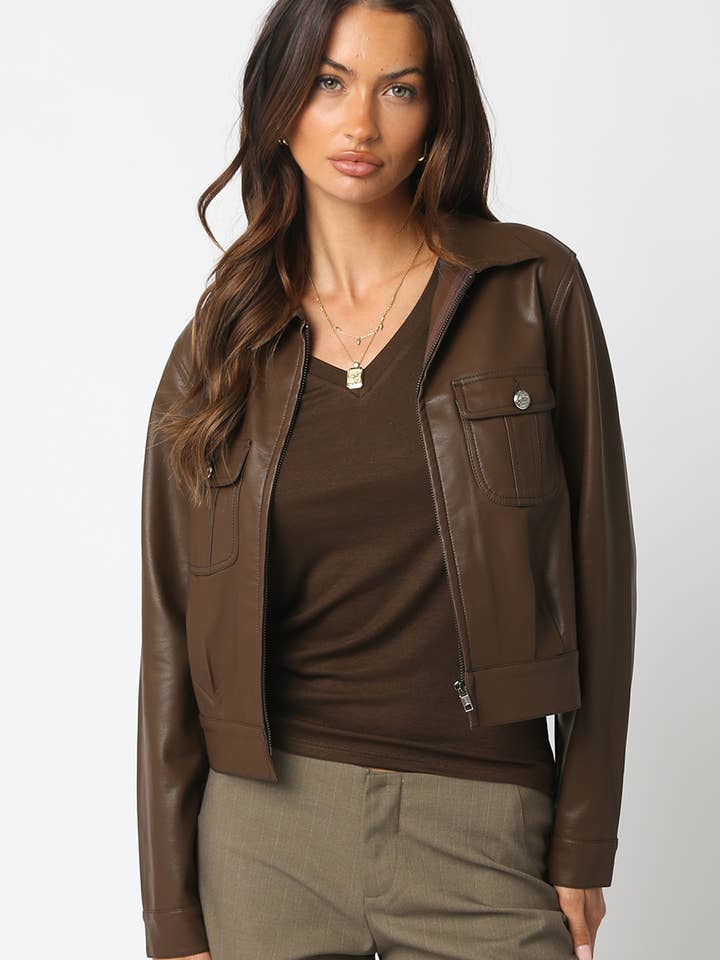 Kaitlyn Pu Jacket for wholesale by Olivaceous