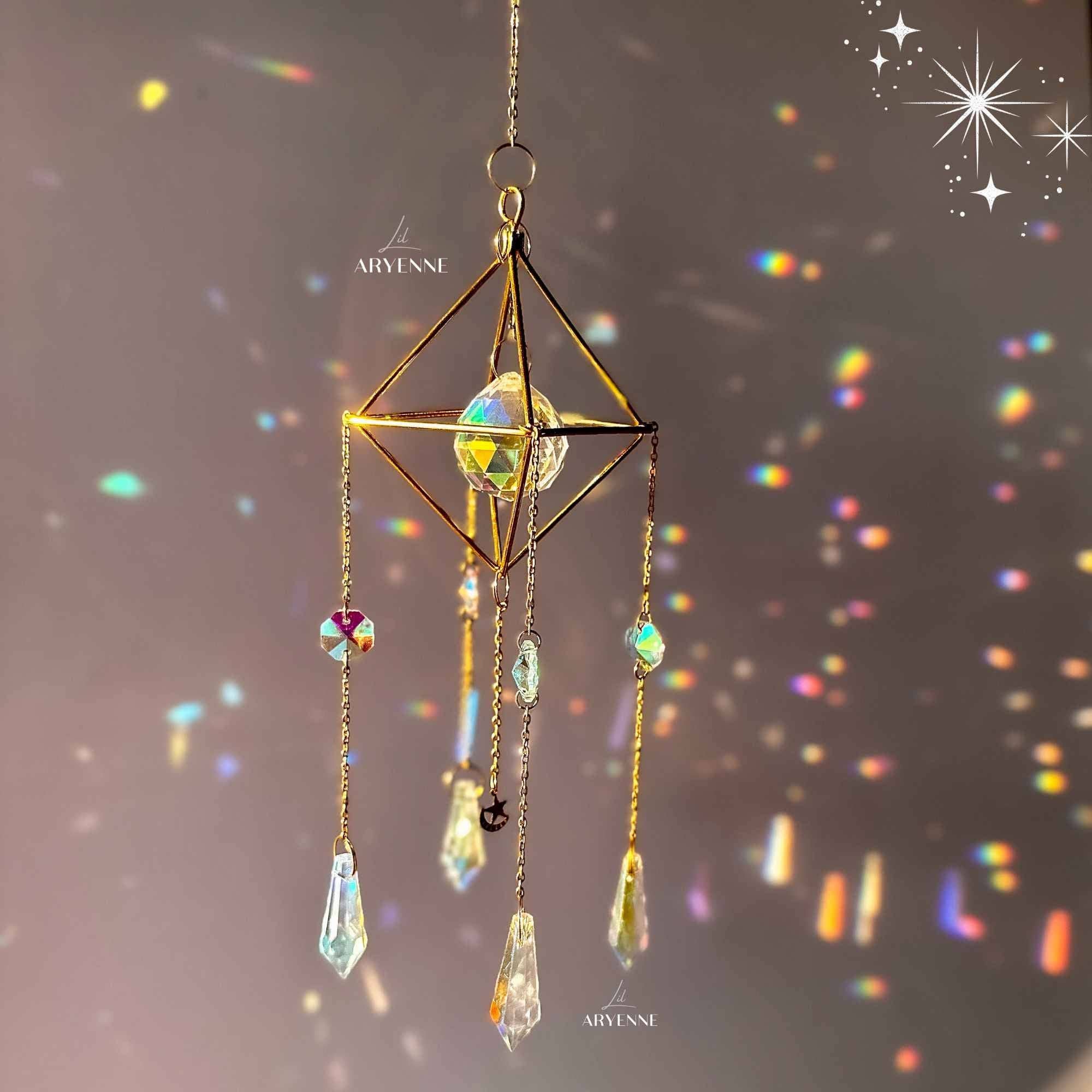 LilAryenne | Jewelry & Suncatchers (Import Fees Covered) - Wholesale Suncatcher - Sunlight Suncatcher – Boho Rainbow Light Catcher3
