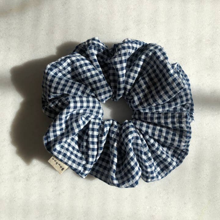 Billy Bamboo – Großhandel Haargummi – Damen – MINI-GINGHAM-HAARGUMMI - neutral4