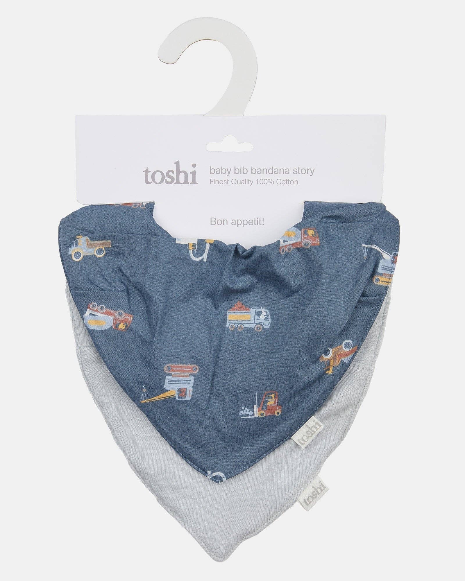 Toshi - Wholesale Bandana bib - Baby Bandana Story - 2pcs36