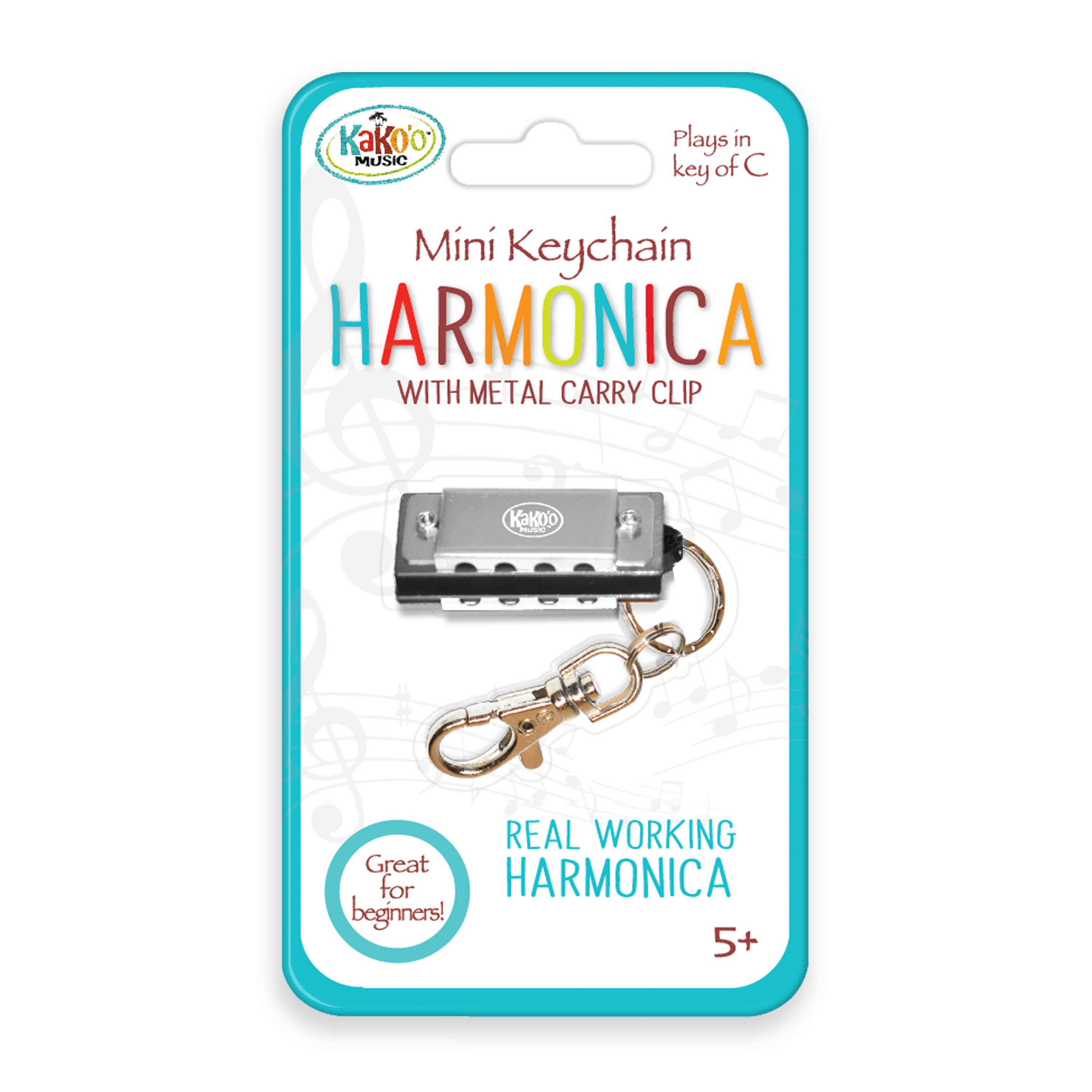 Coconut Outdoor - Wholesale Musical Instrument - KaKo'o Music - Mini Keychain Harmonicas 16pk Assortment6