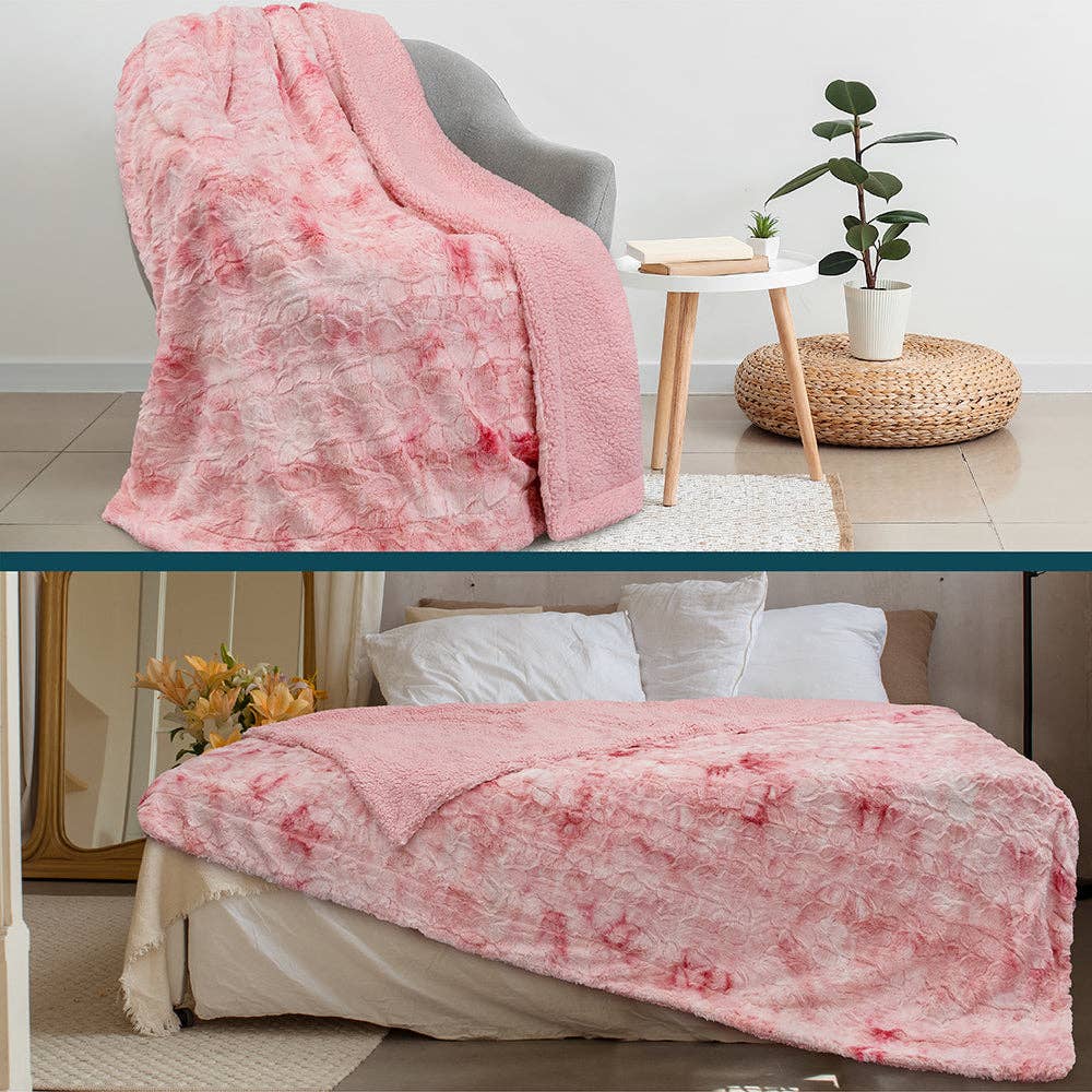 Pavilia – Manta para sofá por atacado – Manta de lã sherpa Minky31
