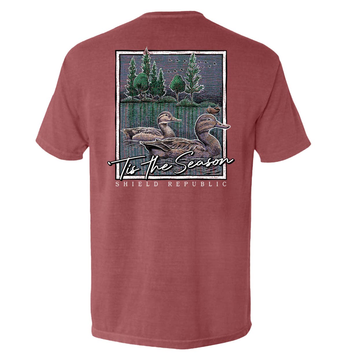 Shield Republic - Wholesale Screen Printed T-Shirt - Men's - Tis the Season Duck4