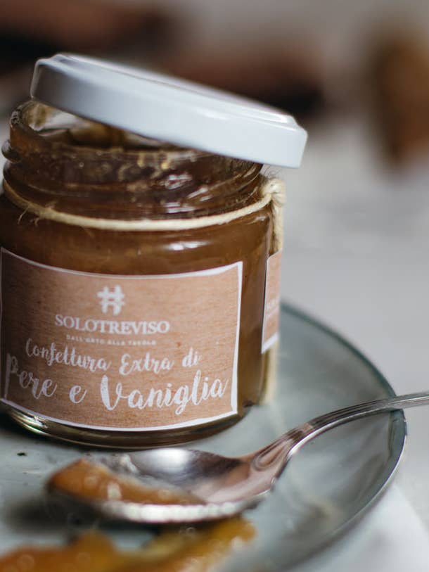 Geleia Extra de Pera e Baunilha por atacado de Solo Treviso