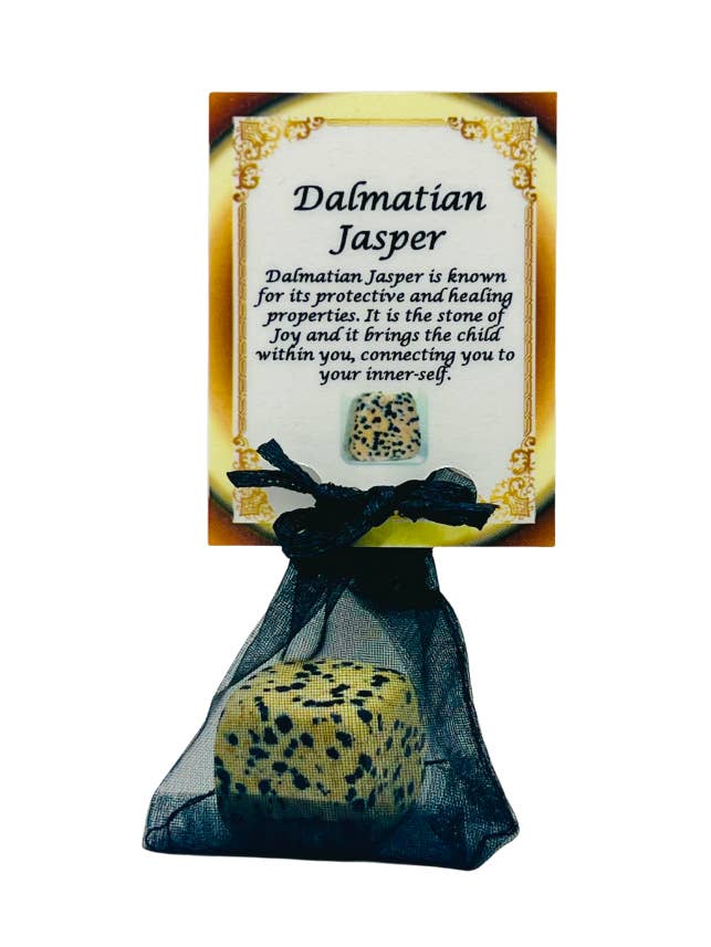Pocket Crystal Dalmatian Jasper for wholesale by VPS Stones Inc.