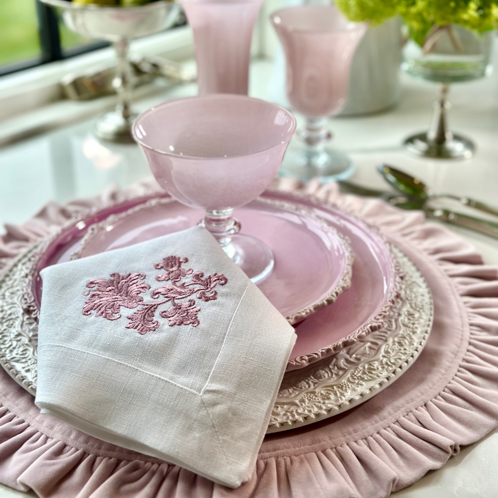 Arte Italica & Crown Linen Designs - Wholesale Wine Glass - Rialto Compote11